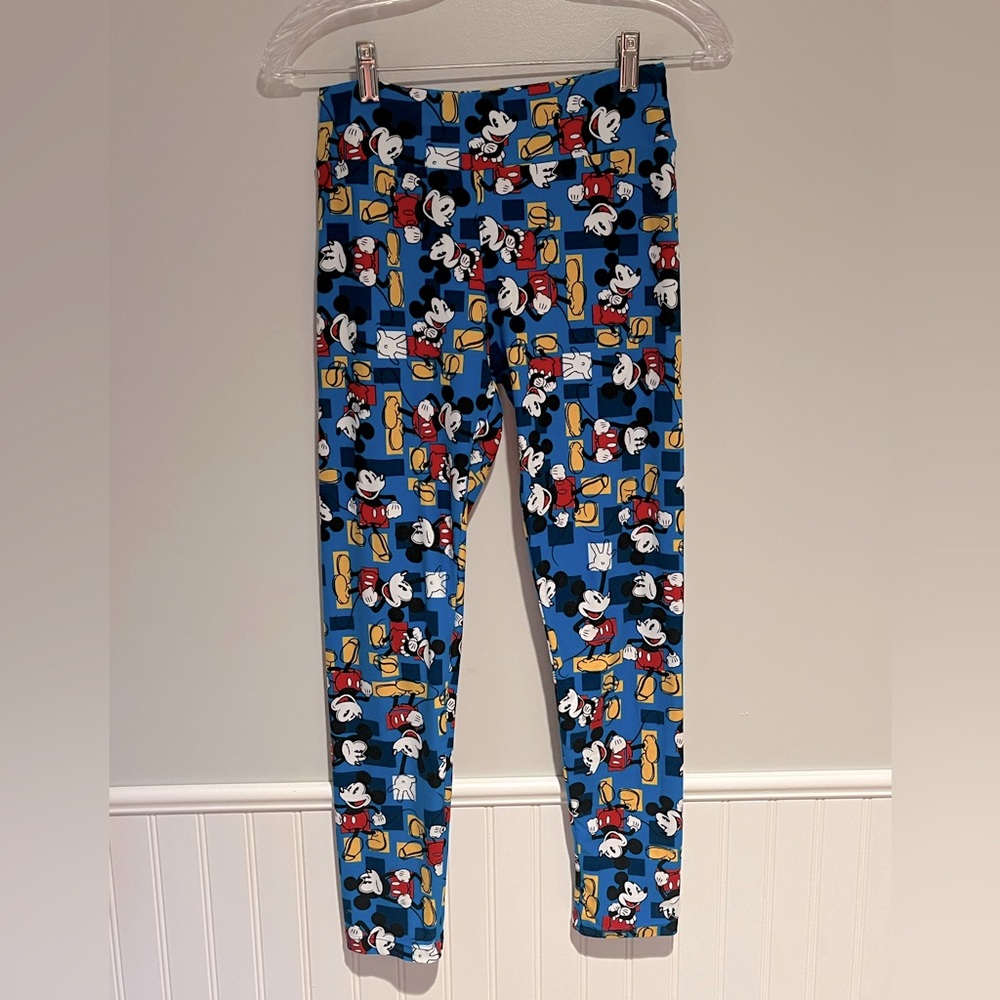 LuLaRoe Disneys Mickey Mouse One Size Leggings